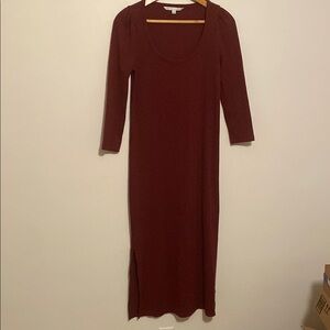 Hatch Maternity Berry Maxi Dress Size S